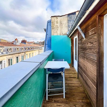 Superbe Studio Climatise Avec Terrasse En Hyper Centre Apartment Bordeaux Exterior photo