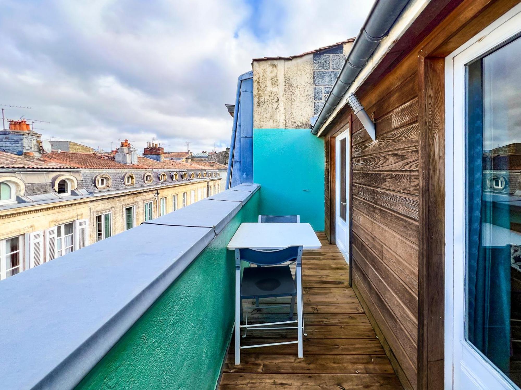 Superbe Studio Climatise Avec Terrasse En Hyper Centre Apartment Bordeaux Exterior photo